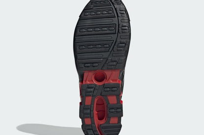 Adidas Megaride O1 JH7925 negro rojo - vista superior