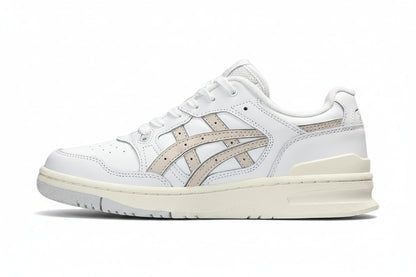 ASICS EX89 blanco con detalles mineral beige, vista de producto 2