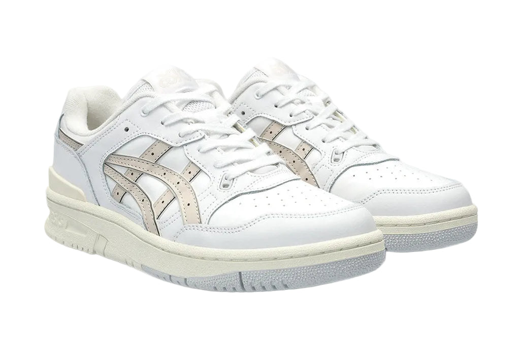 ASICS EX89 blanco con detalles mineral beige, vista de producto 3
