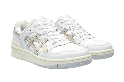 ASICS EX89 blanco con detalles mineral beige, vista de producto 3