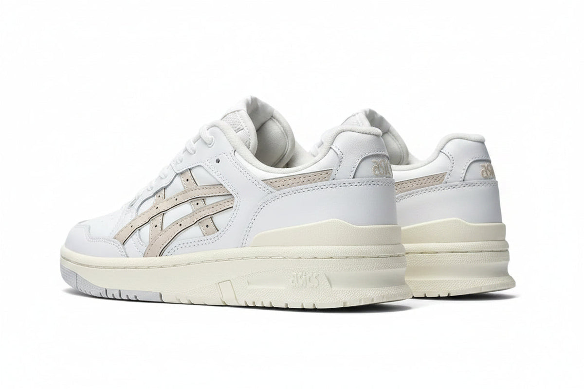 ASICS EX89 blanco con detalles mineral beige, vista de producto 4