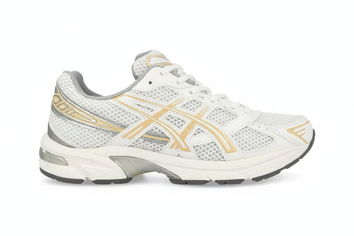 ASICS GEL-1130 para mujer en Blanco/Bisque, perfil lateral