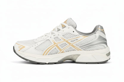 ASICS GEL-1130 para mujer en Blanco/Bisque, vista lateral opuesta